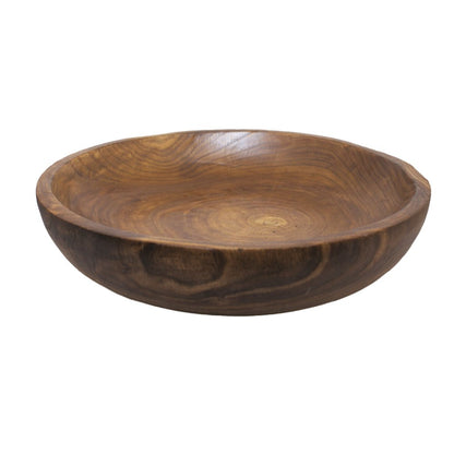Træbakke 45 × 45 × 9 cm – firkantet lav form