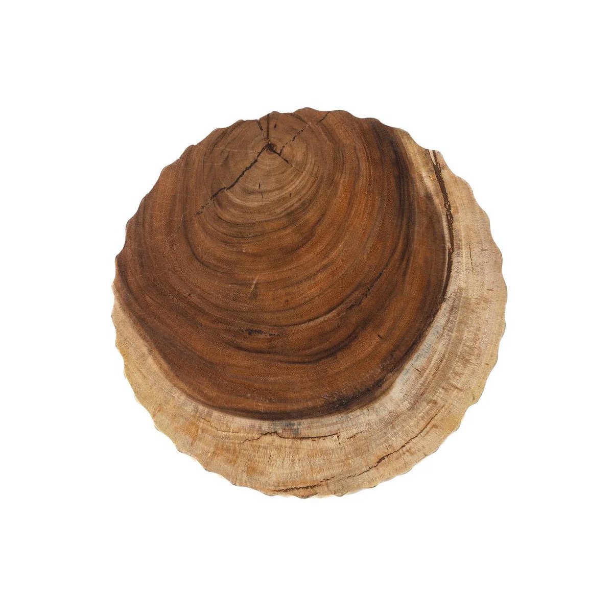 Skammel i suartræ, natur - 35 × 45 cm
