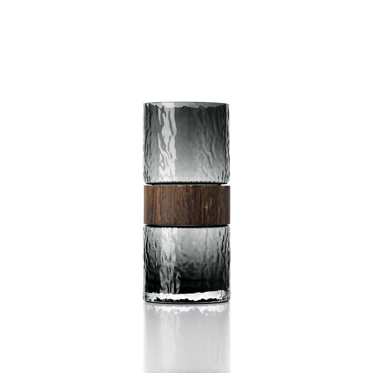 Glas- & Trævase, Mørkegrå - Mellem