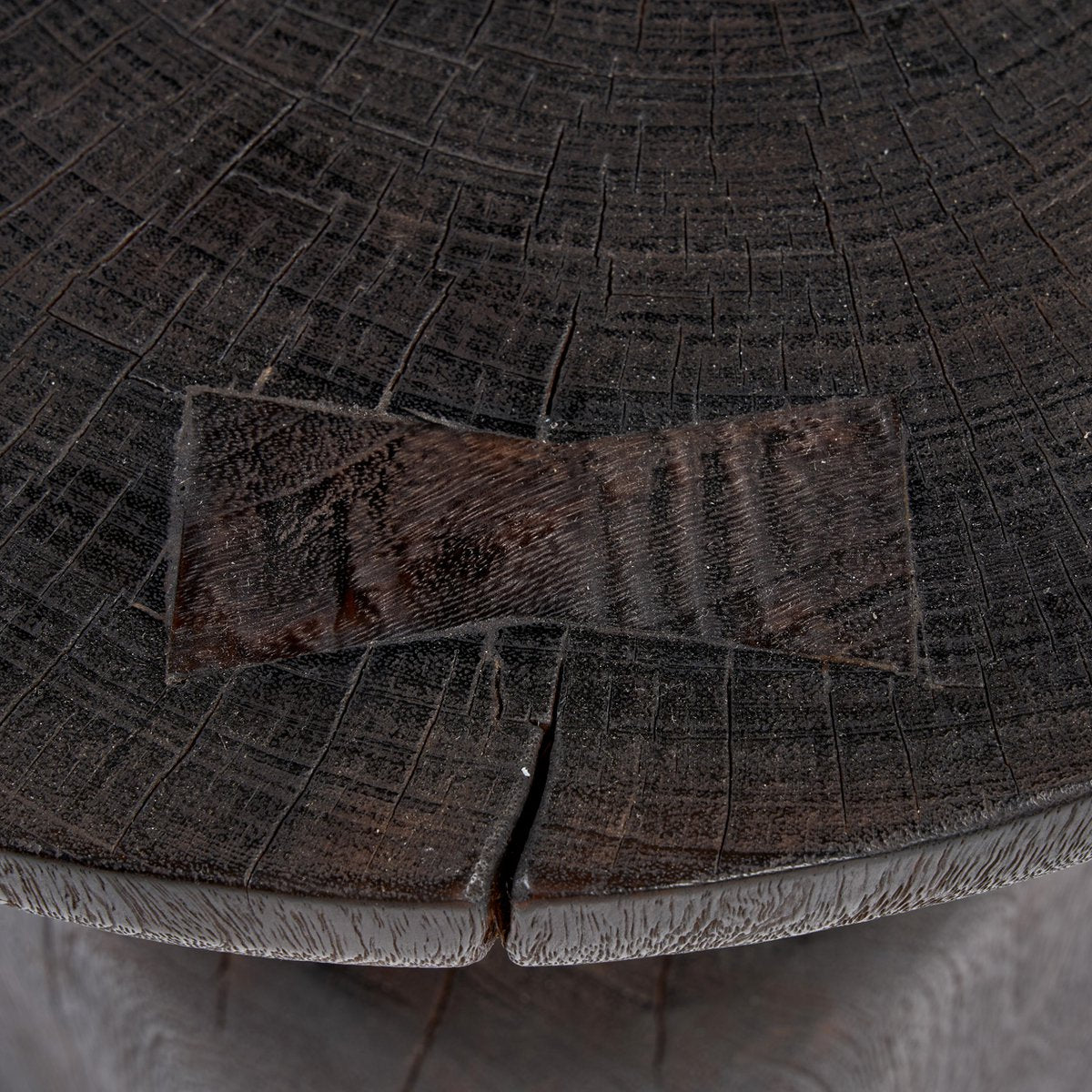 Drumline Sidebord, 50 cm - Mørk valnød