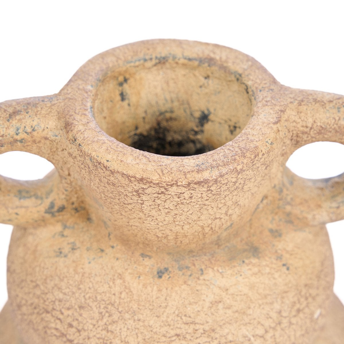 Terrakotta-Vase, Sand-Finish – S