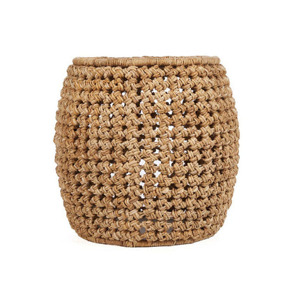 Palm leaf stool, 48 cm - handmade