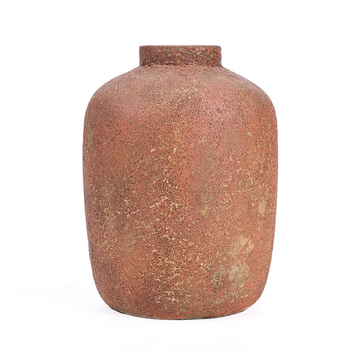 Terracottavase, stor - håndformet ler