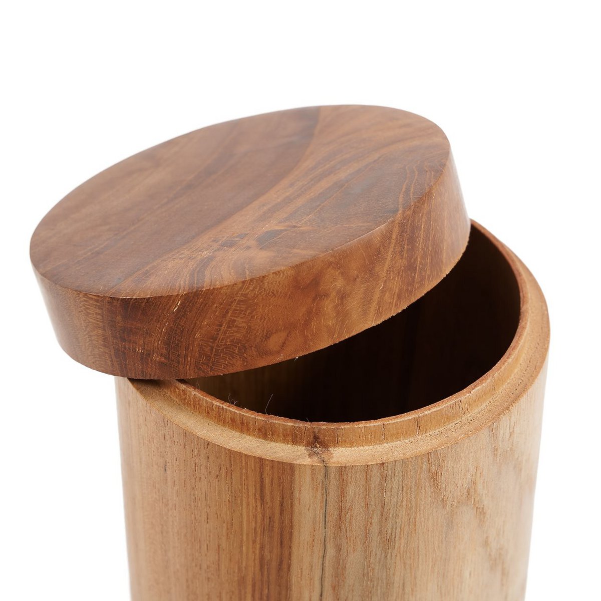 Teak root storage jar 10 × 19 cm - made in Indonesia